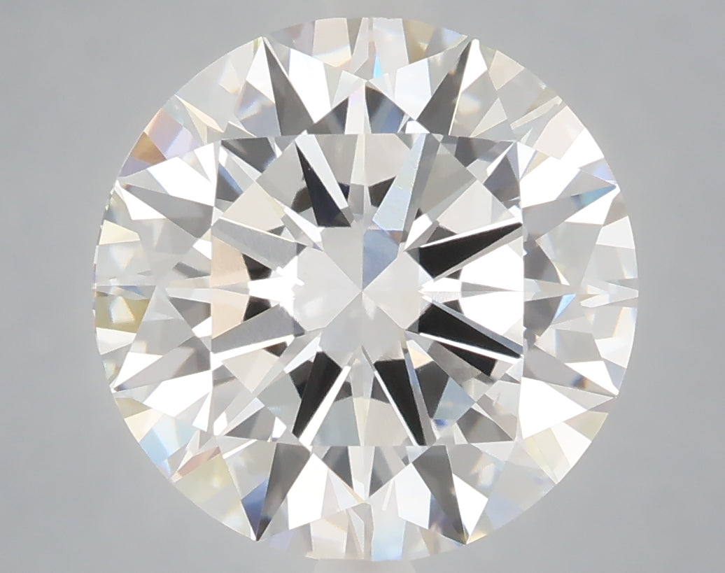 6.00 Carat Round Shaped, Excellent Cut, E Color, VS1 Clarity, IGI Certified Lab Grown Diamond