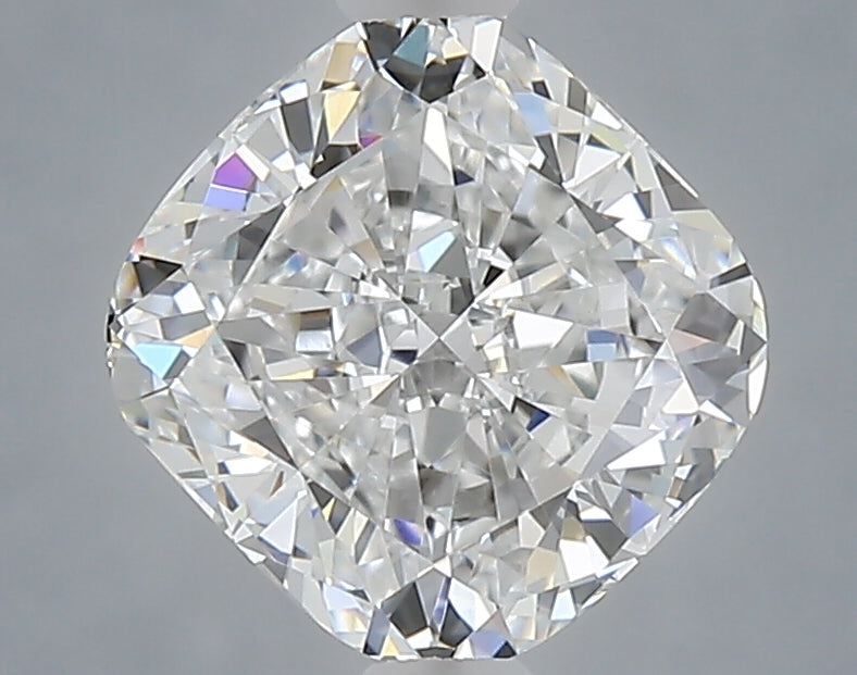 1.60 Carat Cushion Shaped, Very Good Cut, D Color, VVS2 Clarity, IGI Certified Lab Grown Diamond