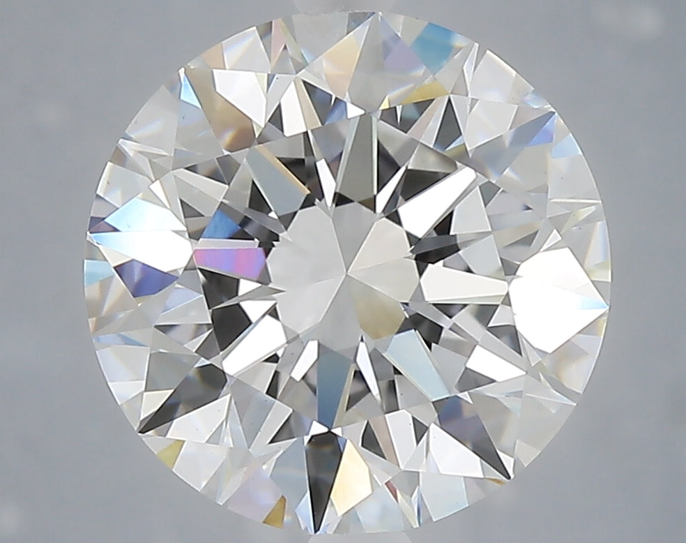 5.03 Carat Round Shaped, Excellent Cut, E Color, VS1 Clarity, IGI Certified Lab Grown Diamond