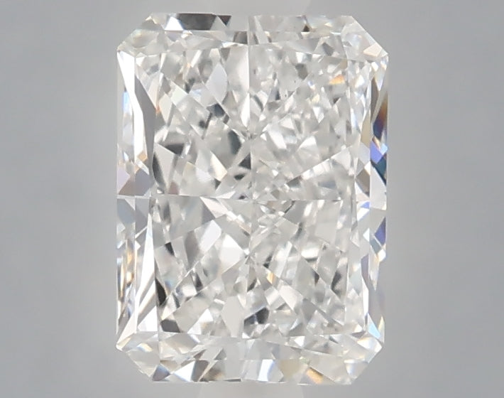 1.58 Carat Radiant Shaped, Very Good Cut, D Color, VS1 Clarity, IGI Certified Lab Grown Diamond