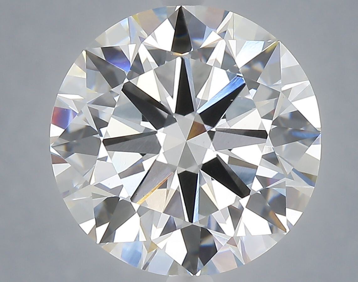 6.00 Carat Round Shaped, Excellent Cut, E Color, VS1 Clarity, IGI Certified Lab Grown Diamond