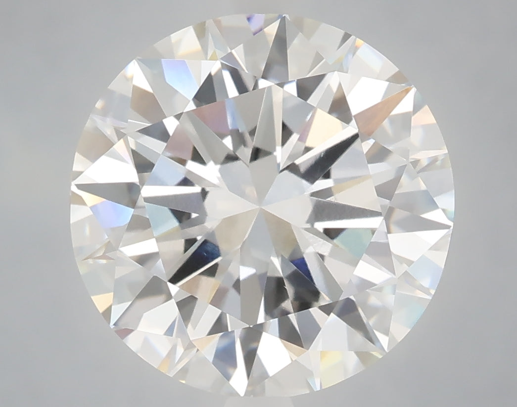6.00 Carat Round Shaped, Excellent Cut, E Color, VS1 Clarity, IGI Certified Lab Grown Diamond