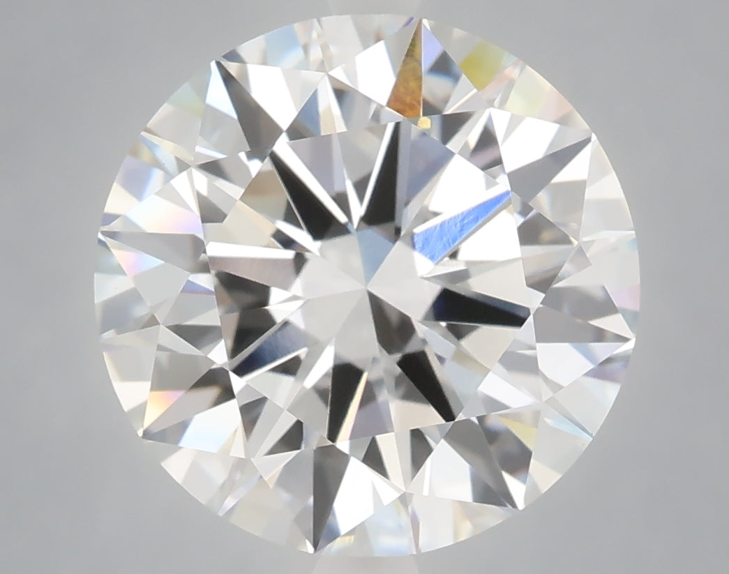 6.04 Carat Round Shaped, Excellent Cut, E Color, VVS2 Clarity, IGI Certified Lab Grown Diamond