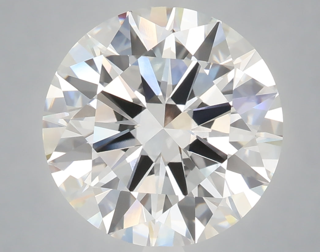 6.10 Carat Round Shaped, Excellent Cut, E Color, VVS2 Clarity, IGI Certified Lab Grown Diamond