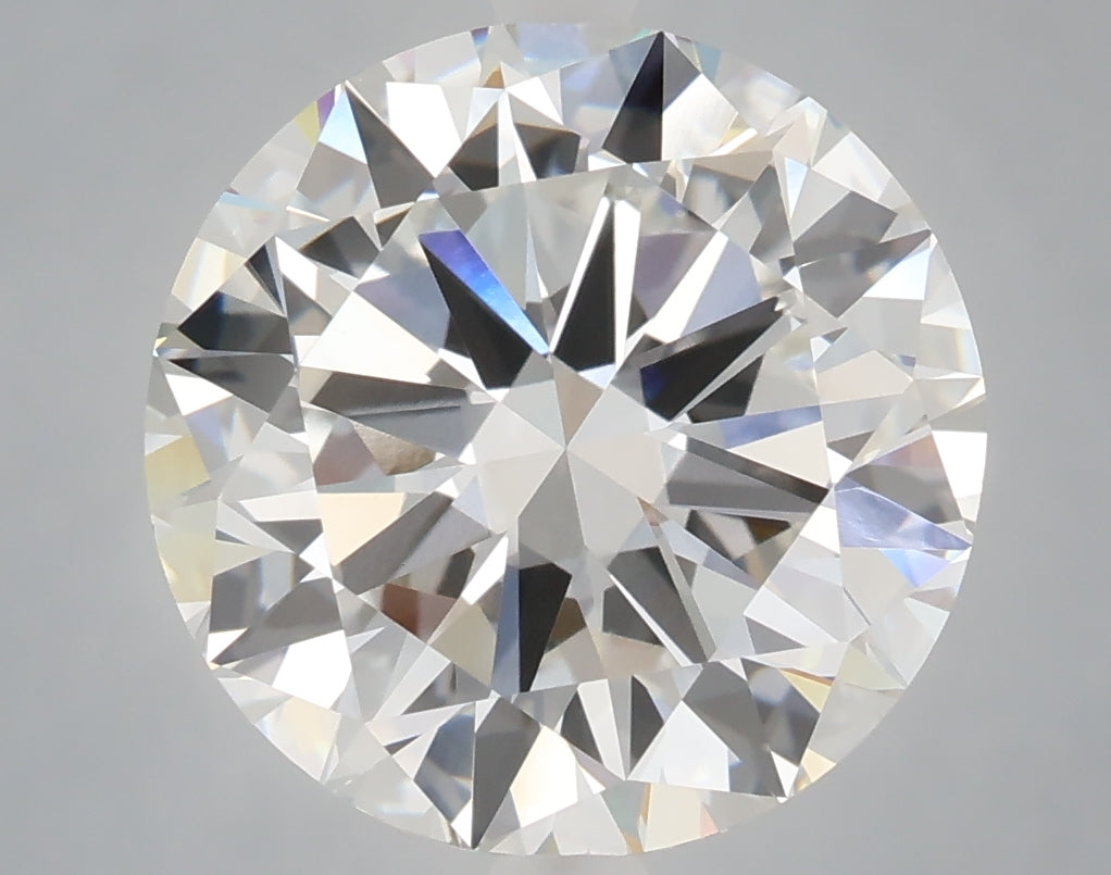 6.00 Carat Round Shaped, Very Good Cut, E Color, VVS2 Clarity, IGI Certified Lab Grown Diamond