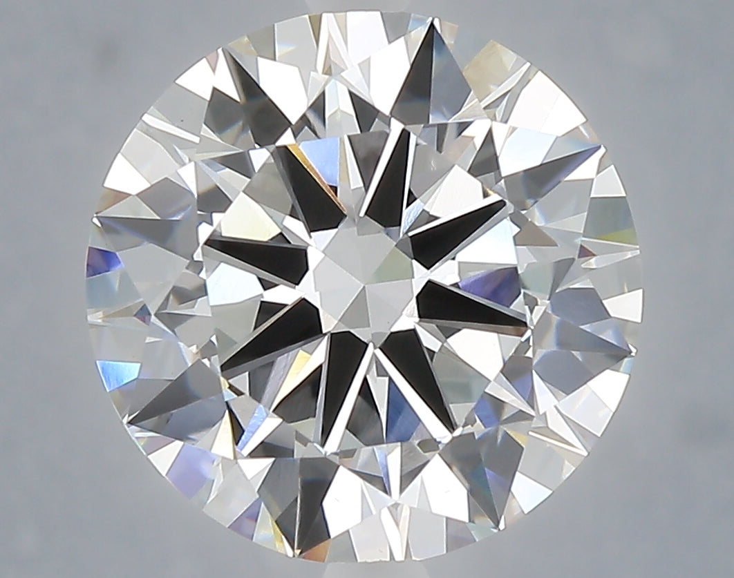 6.00 Carat Round Shaped, Excellent Cut, E Color, VVS2 Clarity, IGI Certified Lab Grown Diamond