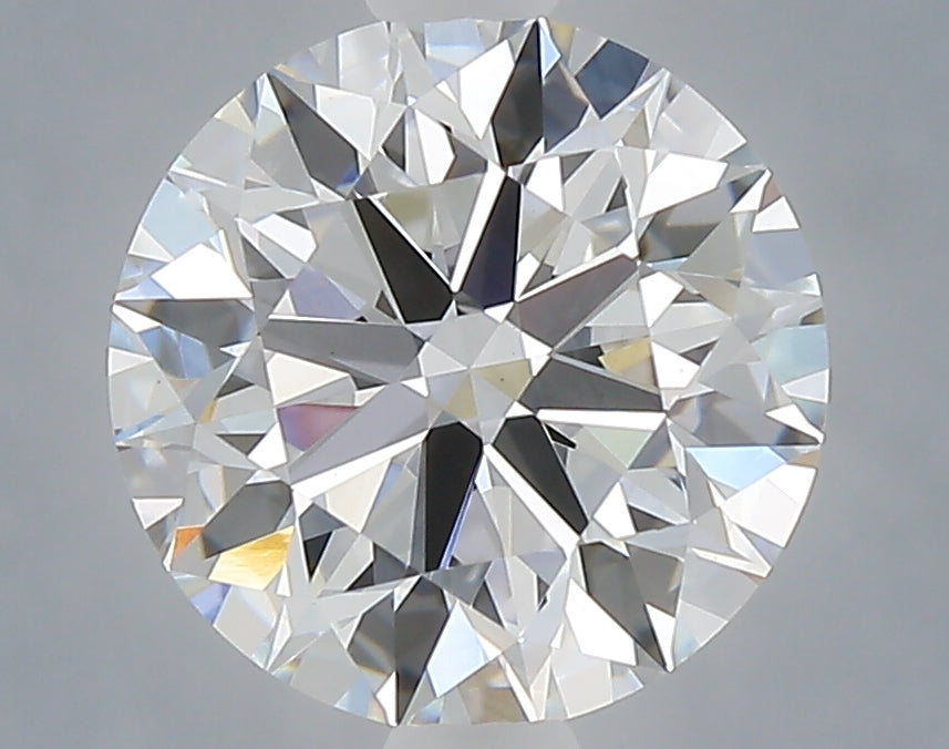 2.10 Carat Round Shaped, Ideal Cut, E Color, VVS2 Clarity, IGI Certified Lab Grown Diamond