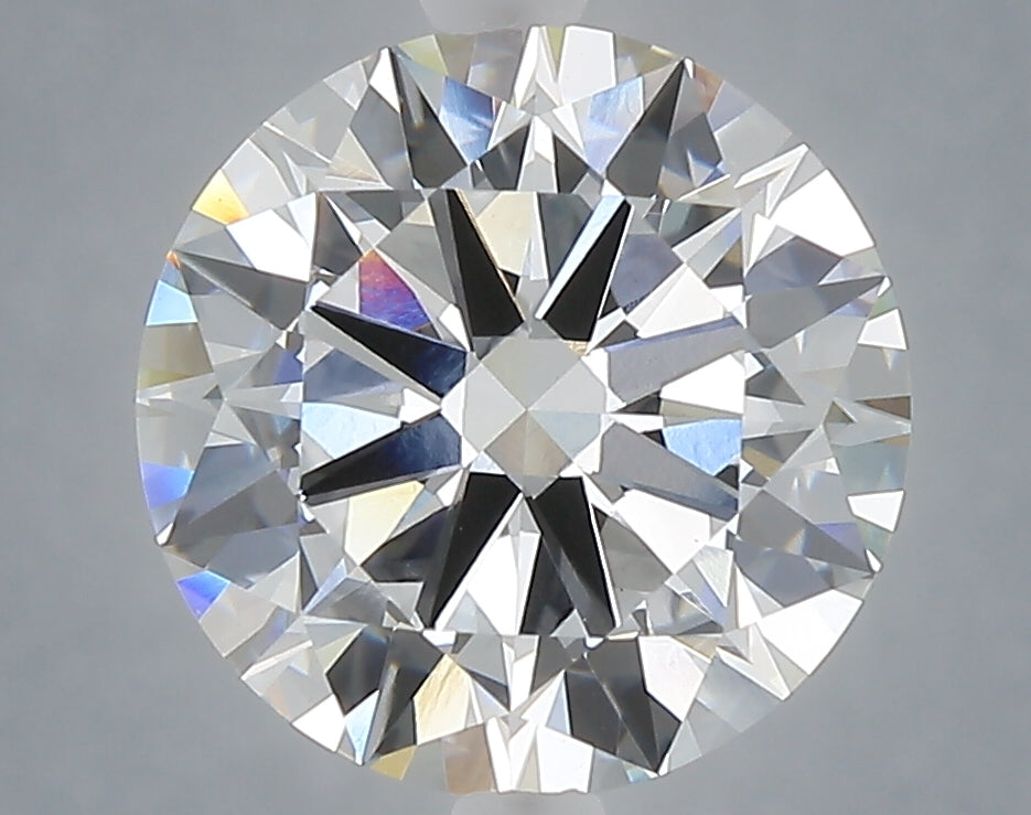 4.03 Carat Round Shaped, Excellent Cut, E Color, VVS2 Clarity, IGI Certified Lab Grown Diamond