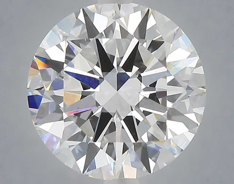 4.01 Carat Round Shaped, Excellent Cut, F Color, VS1 Clarity, IGI Certified Lab Grown Diamond