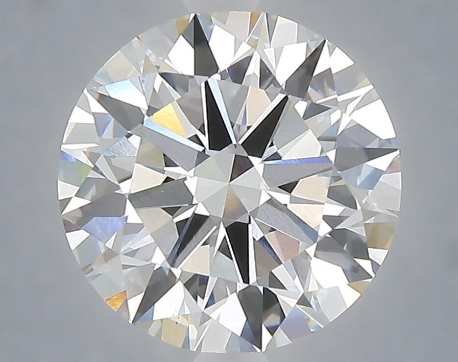 4.04 Carat Round Shaped, Excellent Cut, E Color, VS1 Clarity, IGI Certified Lab Grown Diamond