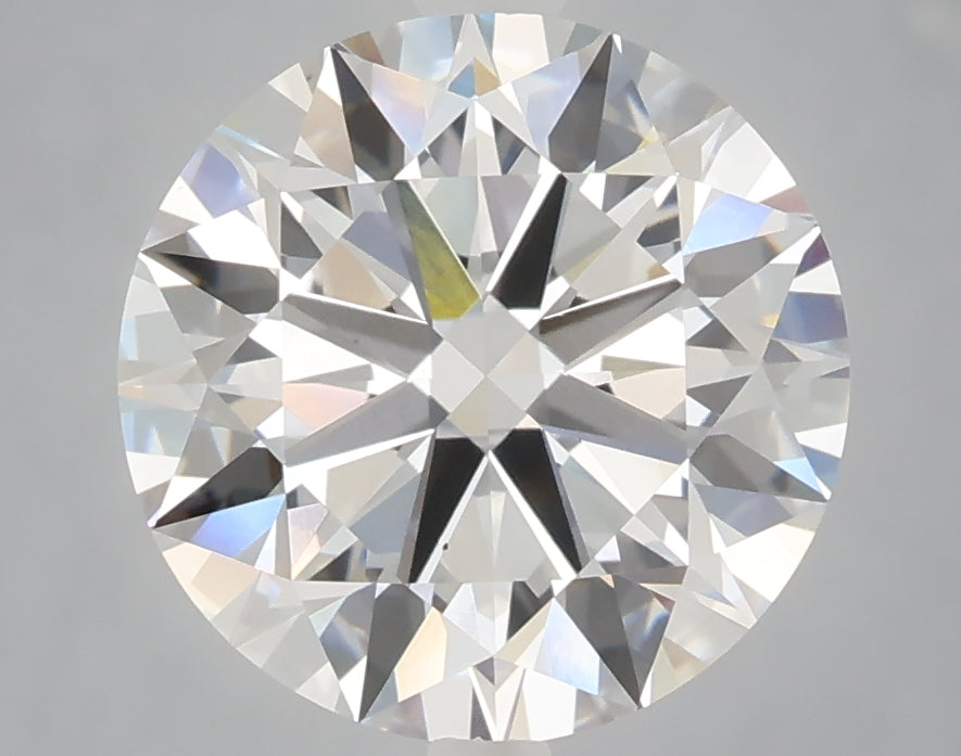 4.01 Carat Round Shaped, Excellent Cut, E Color, VS1 Clarity, IGI Certified Lab Grown Diamond