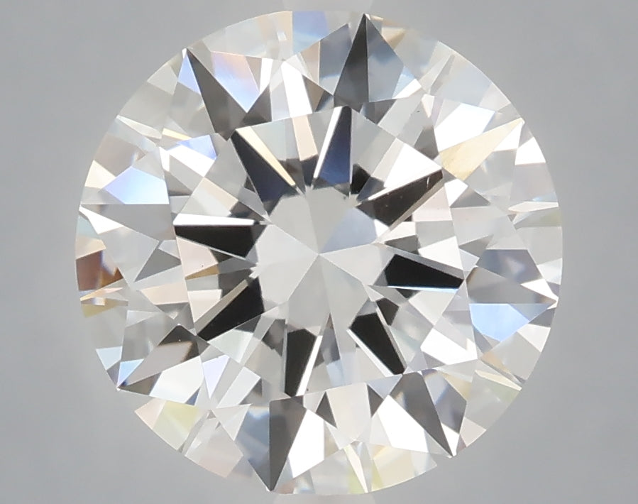 4.04 Carat Round Shaped, Excellent Cut, F Color, VS1 Clarity, IGI Certified Lab Grown Diamond