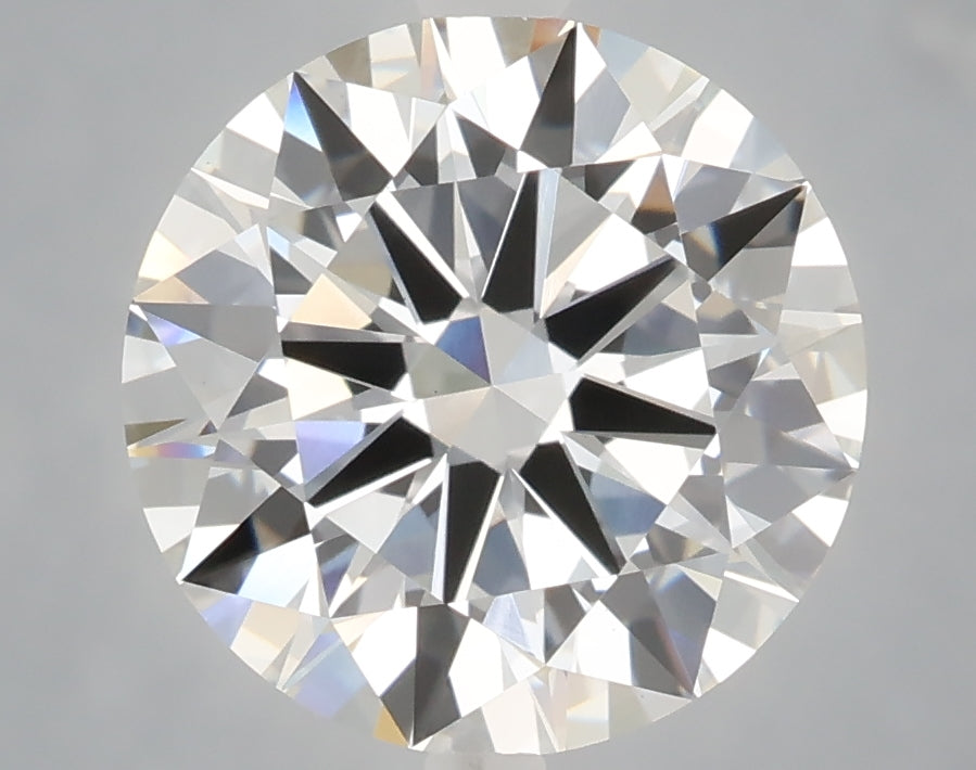 4.07 Carat Round Shaped, Excellent Cut, E Color, VS1 Clarity, IGI Certified Lab Grown Diamond