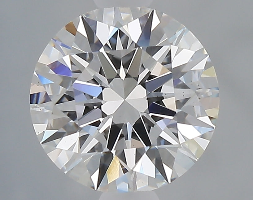 1.32 Carat Round Shaped, Excellent Cut, D Color, VS2 Clarity, IGI Certified Lab Grown Diamond