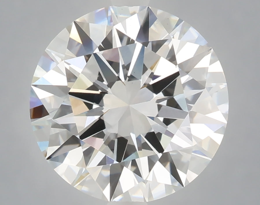 4.09 Carat Round Shaped, Excellent Cut, E Color, VS1 Clarity, IGI Certified Lab Grown Diamond