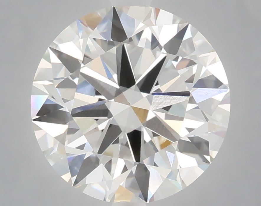 4.02 Carat Round Shaped, Excellent Cut, E Color, VVS2 Clarity, IGI Certified Lab Grown Diamond