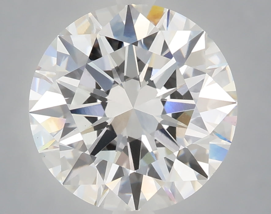 4.06 Carat Round Shaped, Excellent Cut, E Color, VS1 Clarity, IGI Certified Lab Grown Diamond