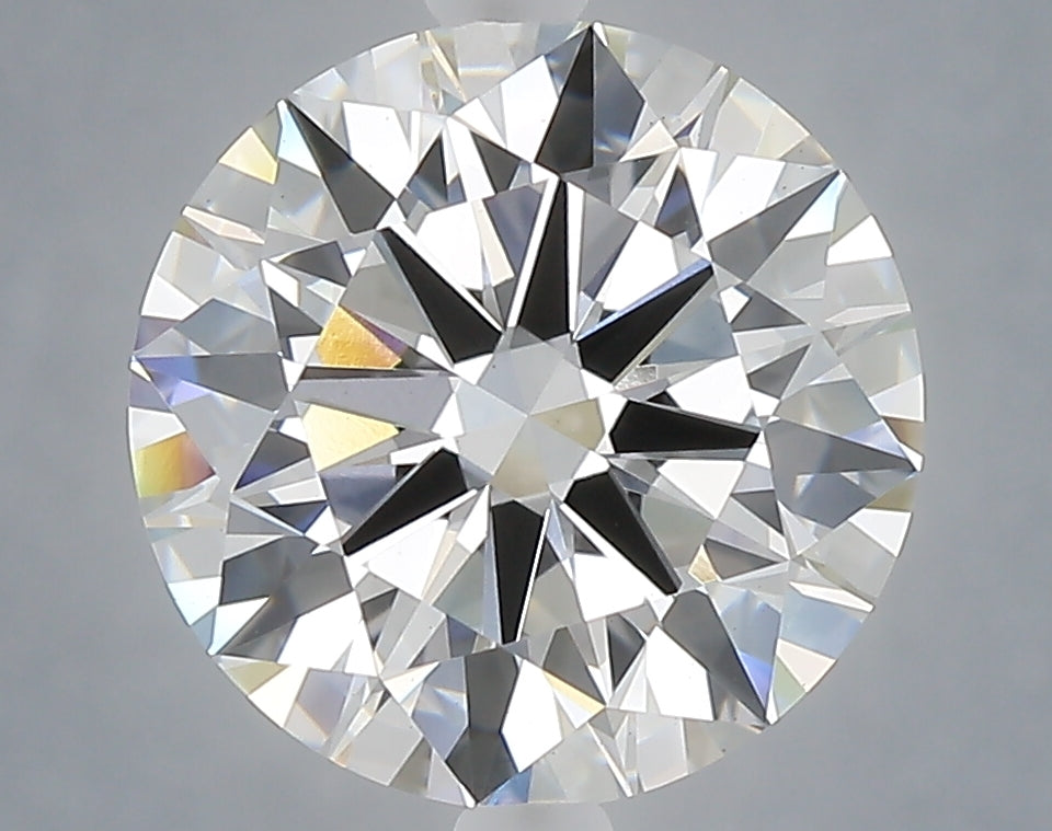 4.05 Carat Round Shaped, Excellent Cut, E Color, VS1 Clarity, IGI Certified Lab Grown Diamond