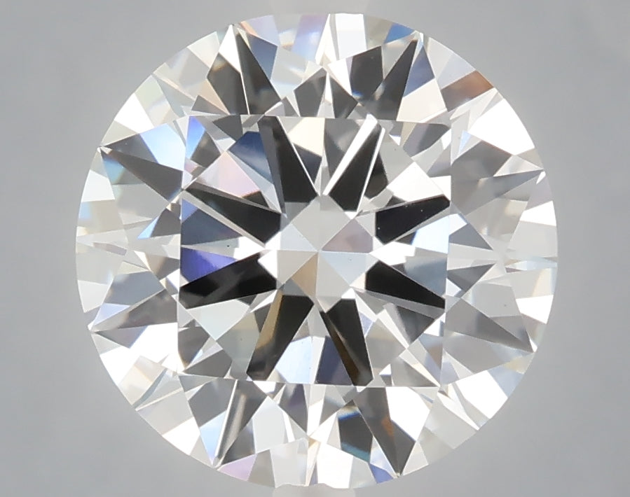 4.01 Carat Round Shaped, Excellent Cut, F Color, VS1 Clarity, IGI Certified Lab Grown Diamond