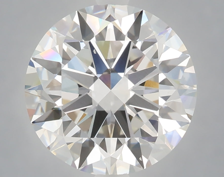 4.02 Carat Round Shaped, Excellent Cut, E Color, VS1 Clarity, IGI Certified Lab Grown Diamond
