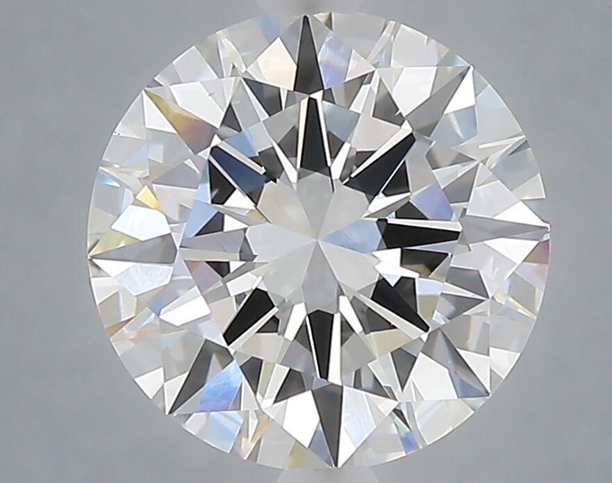 3.01 Carat Round Shaped, Excellent Cut, E Color, VS2 Clarity, IGI Certified Lab Grown Diamond