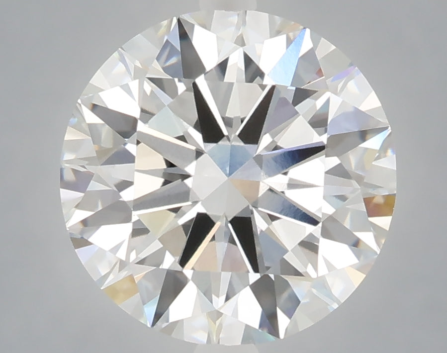 4.04 Carat Round Shaped, Excellent Cut, E Color, VVS2 Clarity, IGI Certified Lab Grown Diamond
