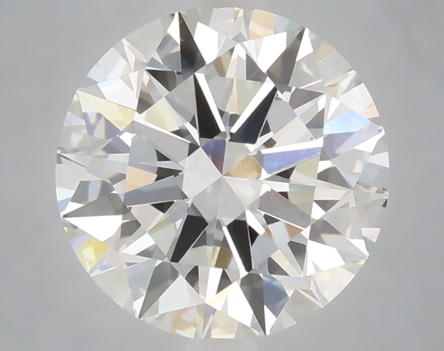 4.03 Carat Round Shaped, Excellent Cut, E Color, VS1 Clarity, IGI Certified Lab Grown Diamond