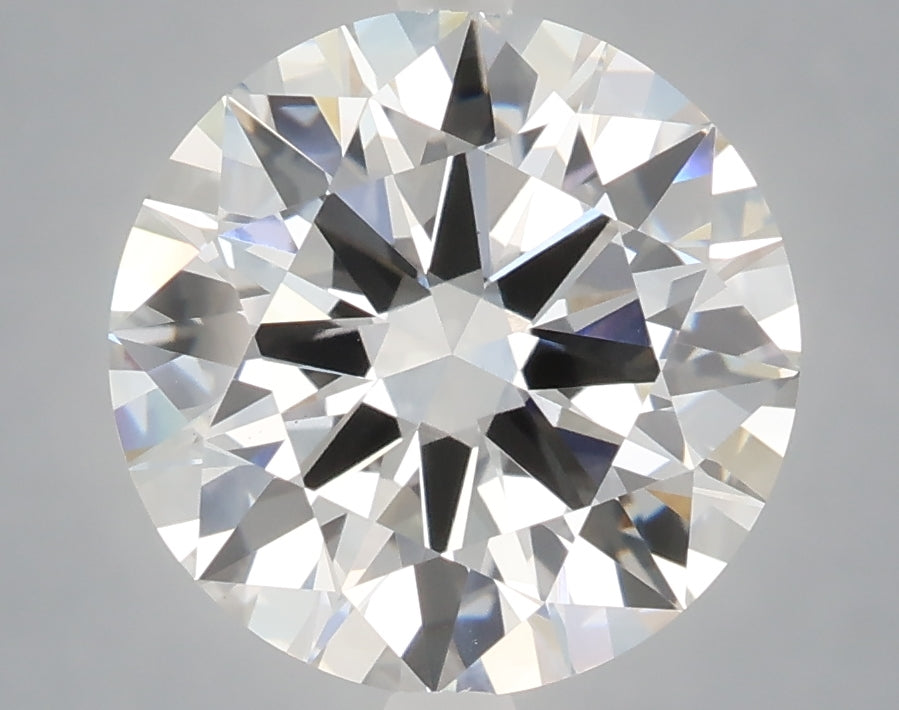 4.01 Carat Round Shaped, Excellent Cut, F Color, VS1 Clarity, IGI Certified Lab Grown Diamond