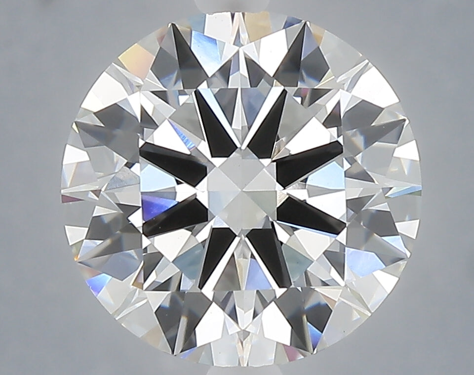 4.04 Carat Round Shaped, Excellent Cut, E Color, VS1 Clarity, IGI Certified Lab Grown Diamond