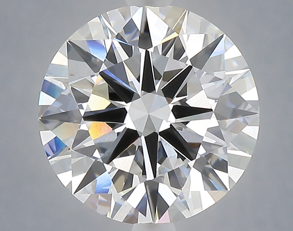 4.01 Carat Round Shaped, Ideal Cut, F Color, VS1 Clarity, IGI Certified Lab Grown Diamond