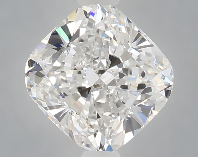 1.54 Carat Cushion Shaped, Ideal Cut, D Color, VS1 Clarity, IGI Certified Lab Grown Diamond