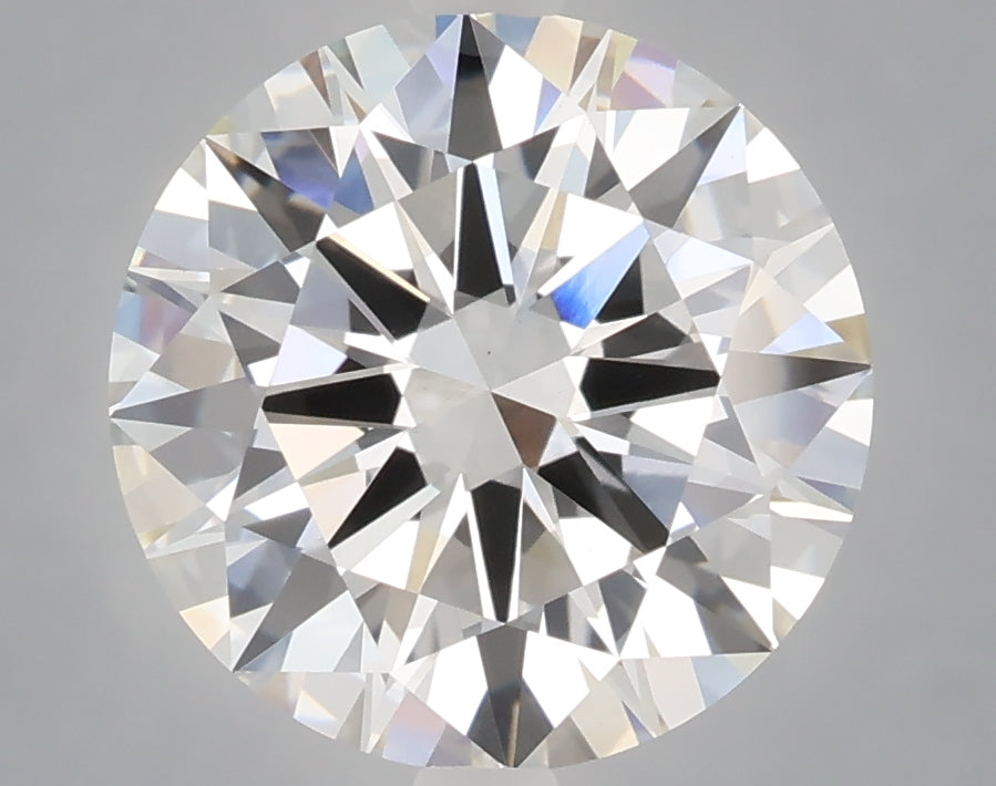 4.06 Carat Round Shaped, Excellent Cut, E Color, VS1 Clarity, IGI Certified Lab Grown Diamond