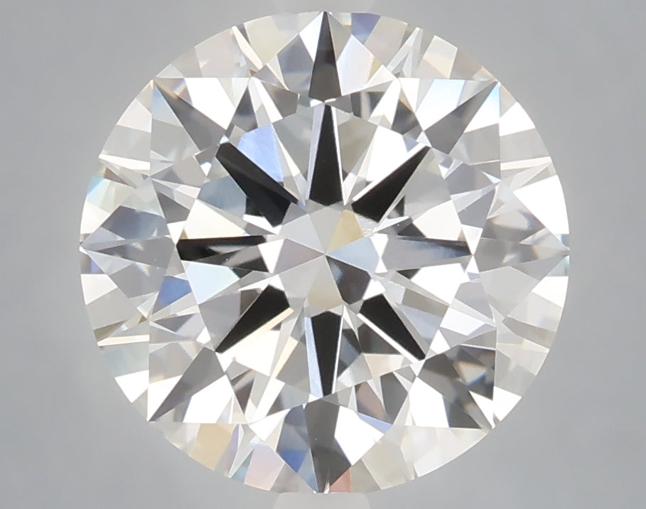 4.05 Carat Round Shaped, Excellent Cut, E Color, VVS2 Clarity, IGI Certified Lab Grown Diamond