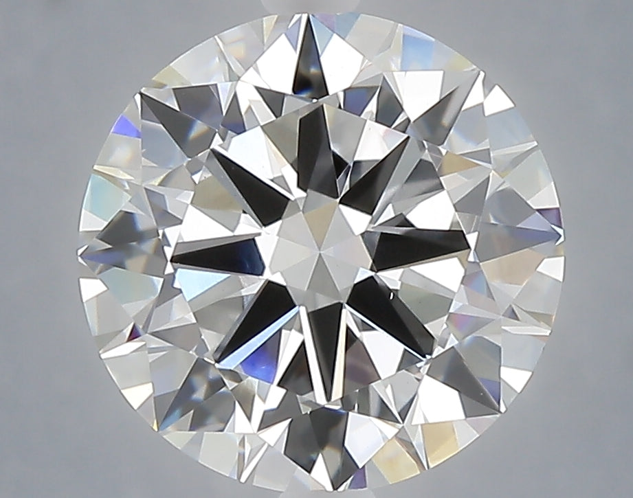 4.00 Carat Round Shaped, Excellent Cut, F Color, VS1 Clarity, IGI Certified Lab Grown Diamond