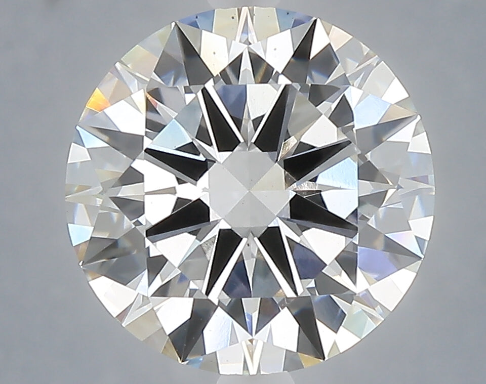 4.03 Carat Round Shaped, Excellent Cut, E Color, VS1 Clarity, IGI Certified Lab Grown Diamond
