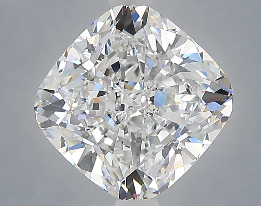 3.27 Carat Cushion Shaped, Ideal Cut, D Color, VS1 Clarity, IGI Certified Lab Grown Diamond