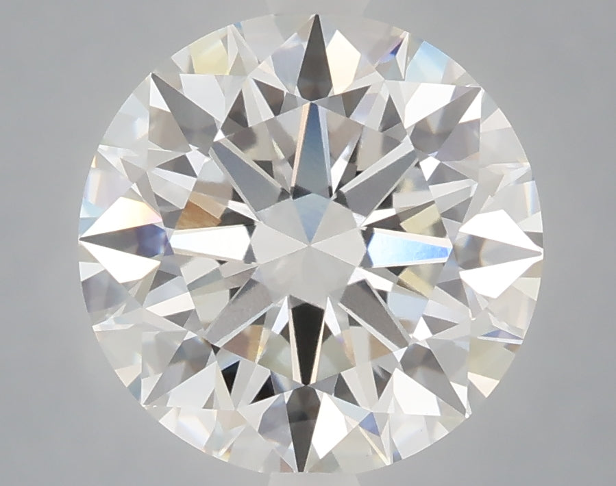 4.07 Carat Round Shaped, Ideal Cut, E Color, VVS2 Clarity, IGI Certified Lab Grown Diamond