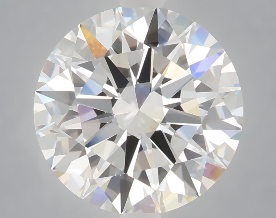 4.08 Carat Round Shaped, Excellent Cut, F Color, VS1 Clarity, IGI Certified Lab Grown Diamond