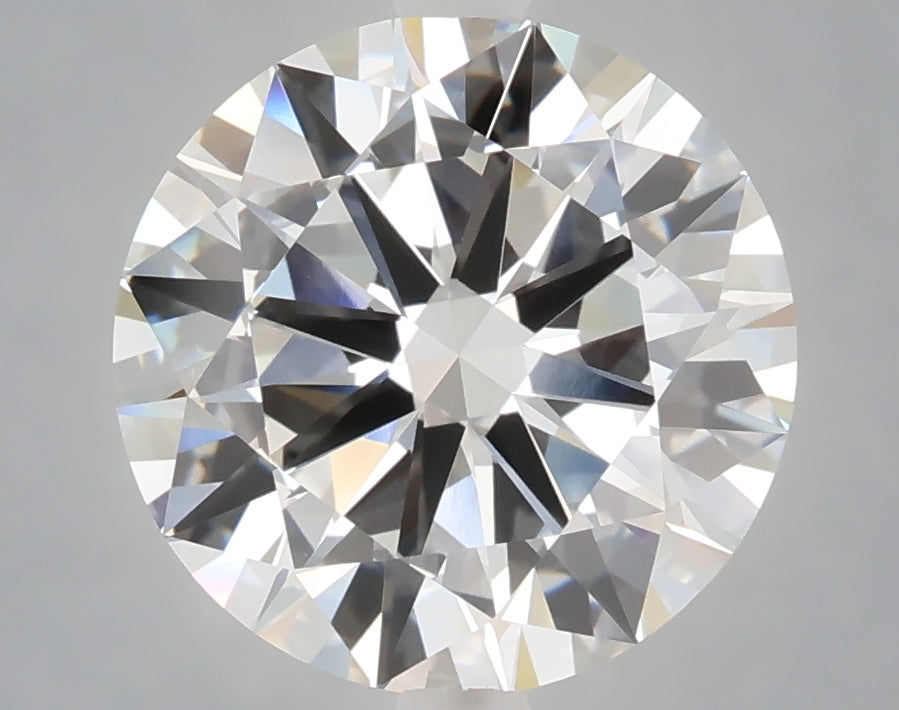 4.03 Carat Round Shaped, Excellent Cut, E Color, VVS2 Clarity, IGI Certified Lab Grown Diamond