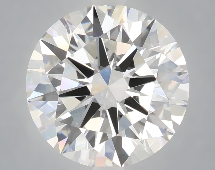 4.08 Carat Round Shaped, Excellent Cut, F Color, VS1 Clarity, IGI Certified Lab Grown Diamond