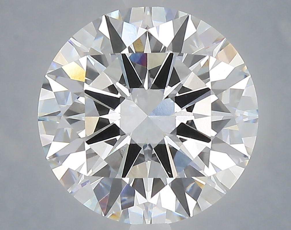 5.04 Carat Round Shaped, Excellent Cut, E Color, VVS2 Clarity, IGI Certified Lab Grown Diamond