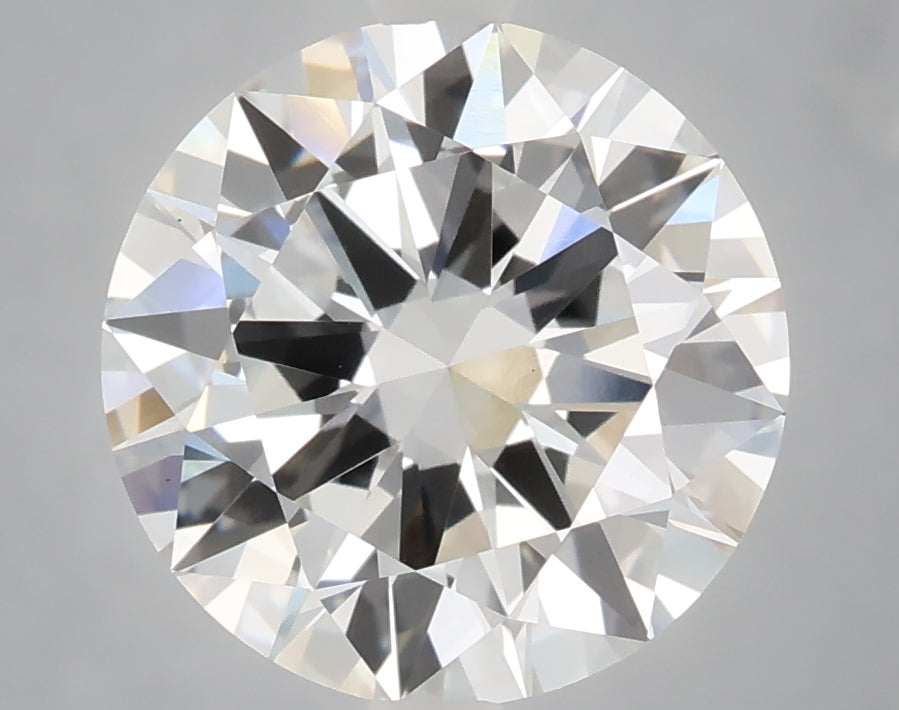 4.03 Carat Round Shaped, Excellent Cut, E Color, VS1 Clarity, IGI Certified Lab Grown Diamond