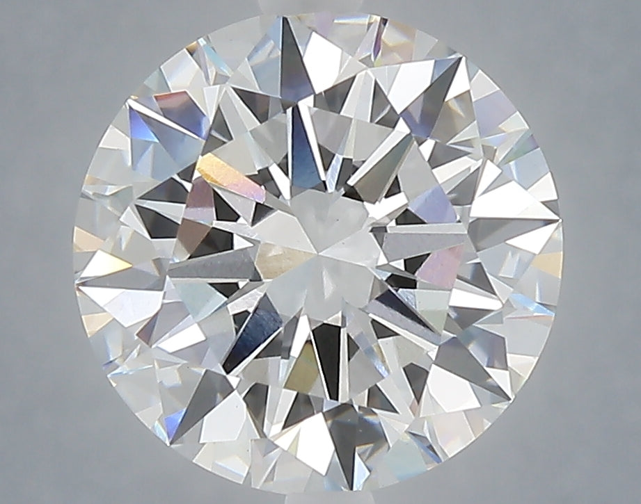 4.01 Carat Round Shaped, Excellent Cut, E Color, VS1 Clarity, IGI Certified Lab Grown Diamond