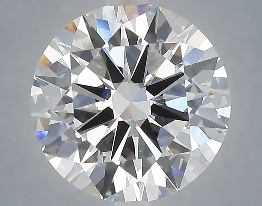 4.00 Carat Round Shaped, Excellent Cut, E Color, VS1 Clarity, IGI Certified Lab Grown Diamond