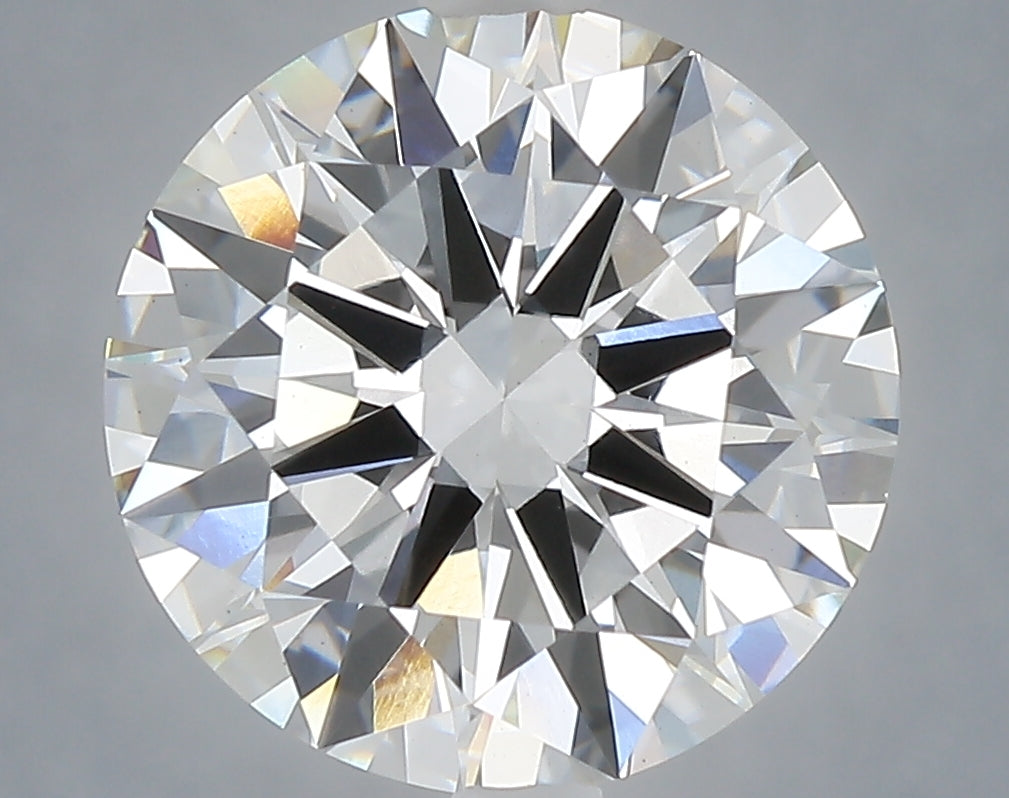 4.08 Carat Round Shaped, Excellent Cut, E Color, VS1 Clarity, IGI Certified Lab Grown Diamond