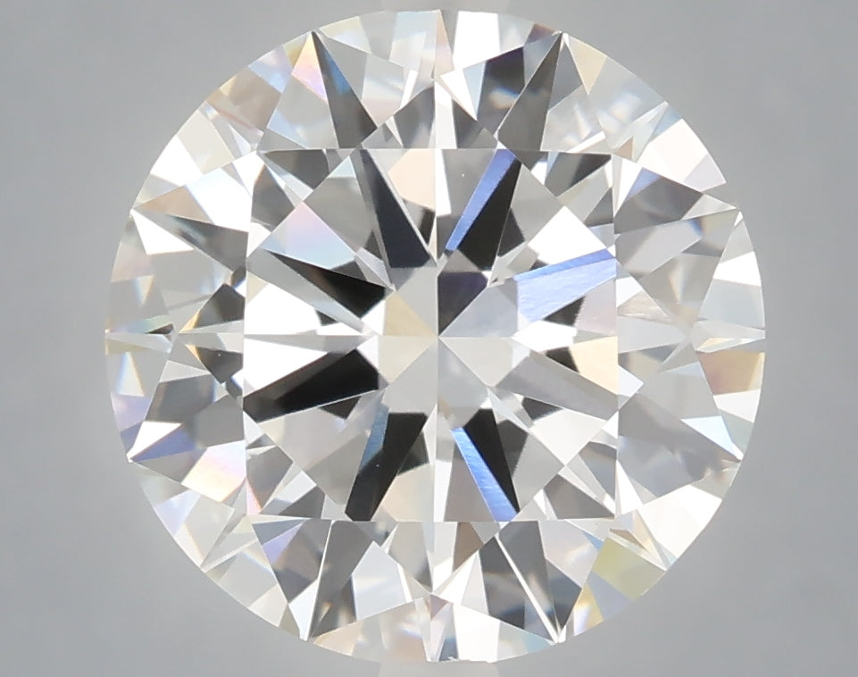 5.05 Carat Round Shaped, Excellent Cut, E Color, VVS2 Clarity, IGI Certified Lab Grown Diamond