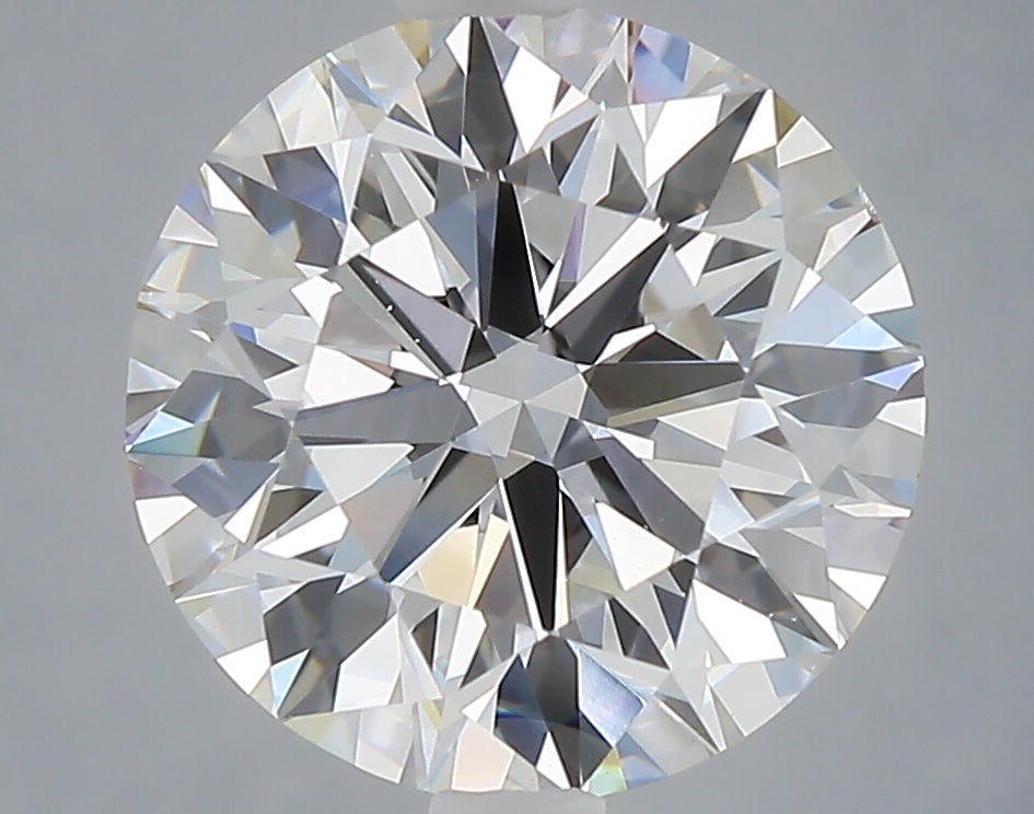3.00 Carat Round Shaped, Ideal Cut, D Color, VS2 Clarity, IGI Certified Lab Grown Diamond