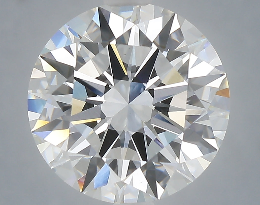 4.08 Carat Round Shaped, Excellent Cut, E Color, VS1 Clarity, IGI Certified Lab Grown Diamond
