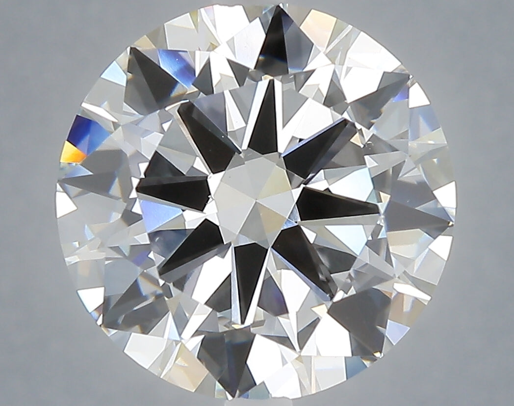 6.00 Carat Round Shaped, Excellent Cut, E Color, VS1 Clarity, IGI Certified Lab Grown Diamond