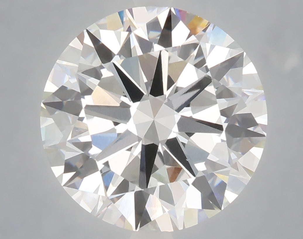 6.00 Carat Round Shaped, Excellent Cut, F Color, VVS2 Clarity, IGI Certified Lab Grown Diamond